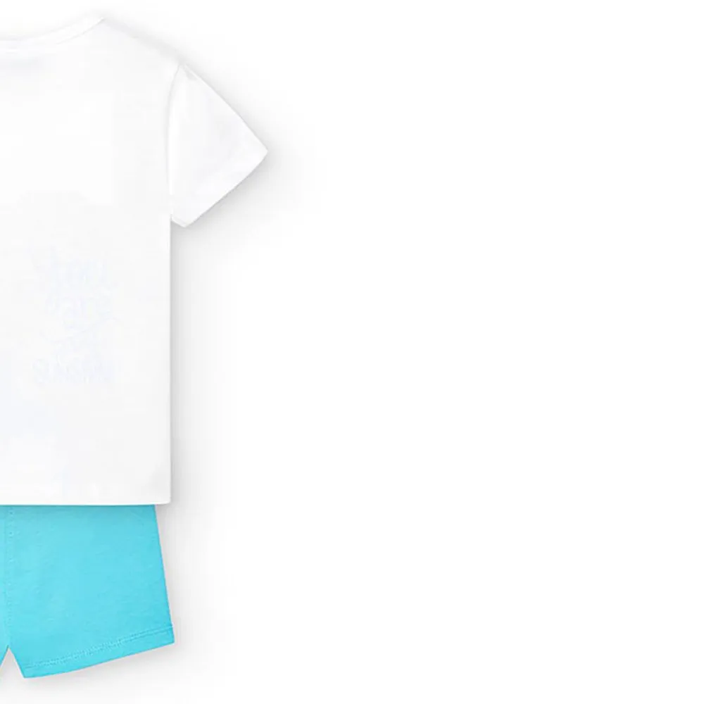 Conjunto Pack punto de bebé niña BOBOLI 248149 BLANCO CORDONETS