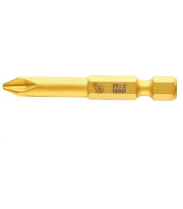 Punta philips 1/4'' tin 2 u BIANDITZ 1x50mm 239766