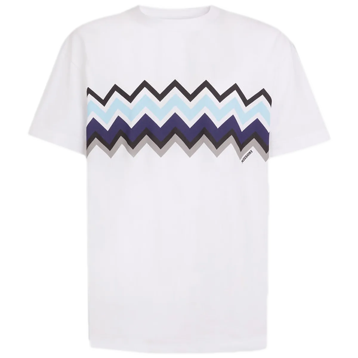 Yarn Dyed Zigzag Cotton Jersey